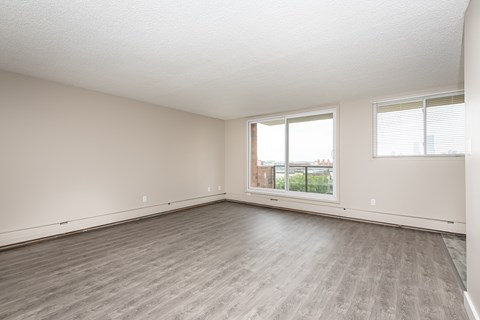 Floor plan for 3 beds, 1 bath, 950 sqft